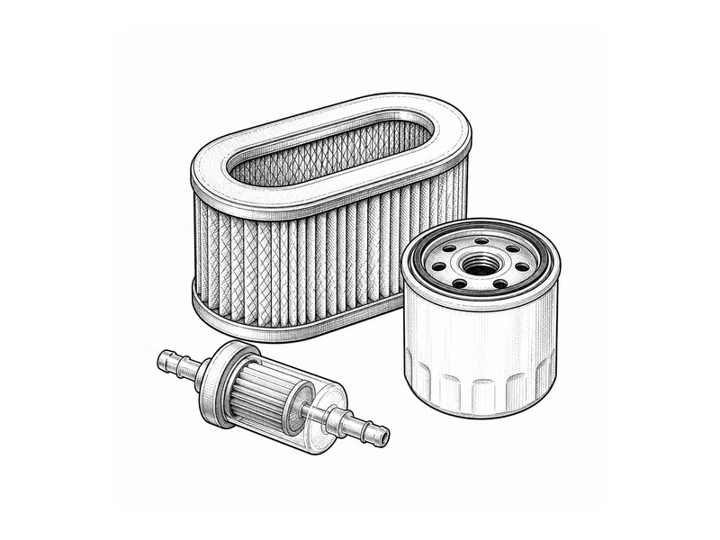 Technische Illustration zum Themenbereich Filter