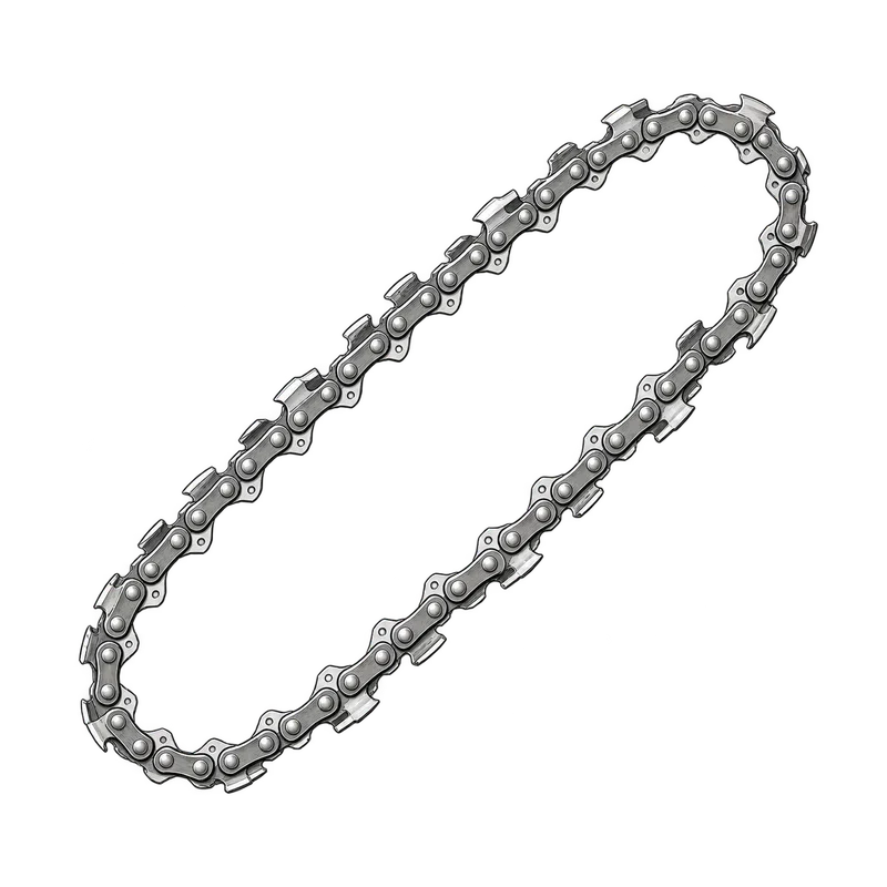 Technische Strichzeichnung zum Bauteiltyp: Sägekette Arnold 3/8" 1,1 52 Halbmeißel Art. 1191-X1-0004