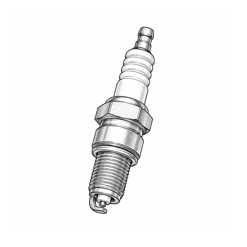 Technische Strichzeichnung zum Bauteiltyp: Zündkerze BKR5ES (NGK Art. 2460) Artikel wurde ersetzt durch RC12YC