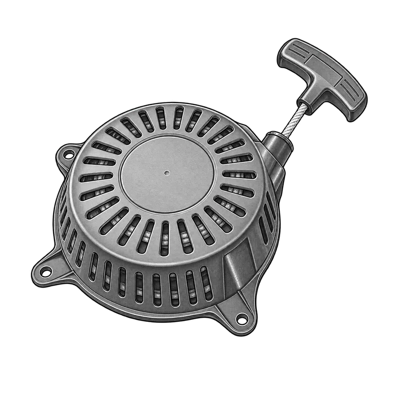 Technische Strichzeichnung zum Bauteiltyp: Anwerfer Reversierstarter kplt. MTD Art. 751-12683