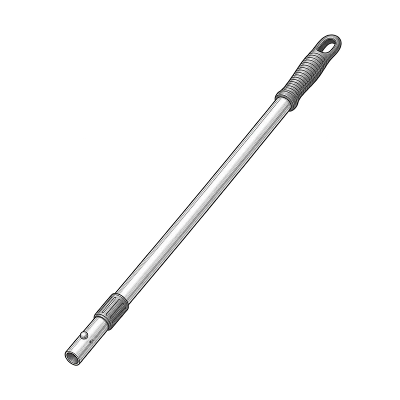 Technische Strichzeichnung zum Bauteiltyp: Aluminium Stiel Wolf-Garten multi-star® ZMi 15