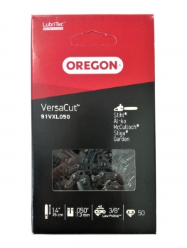Sägekette Oregon 3/8" 1,3 50 Halbmeißel VersaCut Art. 91VXL050E