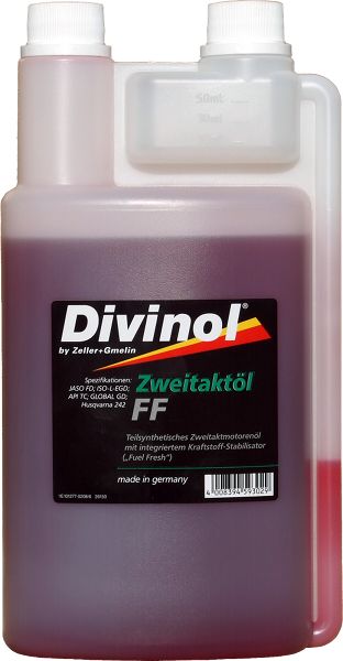 2-Takt-Öl FF 1-Liter-Dosierflasche Divinol Art. 26150 - Weinert  Gartentechnik kaufen Bautzen