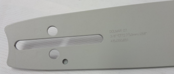 415050651 Führungsschiene DOLMAR 3/8" - 1,5 mm - 50 cm 20" ersetzt 411910650
